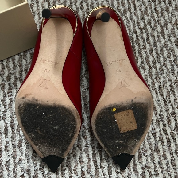 Pump red louis vuitton shoes - Picture 3 of 6